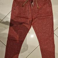 Pantaloni uomo Gaudì relaxed fit rosso taglia M