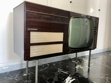 Vintage modernariato TV giradischi anni 50 arredo