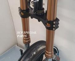 KAWASAKI Z 750 PIASTRE CNC X AVANTRENO FORCELLE ZX