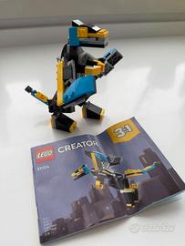 LEGO Creator 3in1 31124 Super Robot, drago, jet