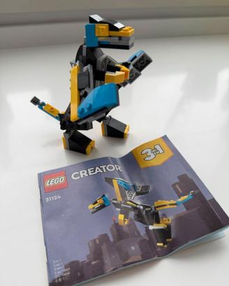 LEGO Creator 3in1 31124 Super Robot, drago, jet