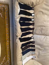 Set 12 calzini lunghi uomo in filo di Scozia imira