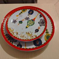 Set piatti Terna Christmas Nagic