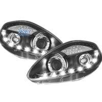 FARI FIAT GRANDE PUNTO 05-08 LUCE DIURNA FONDO NER