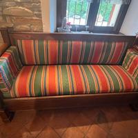 Divano Vintage in Stile Rustico