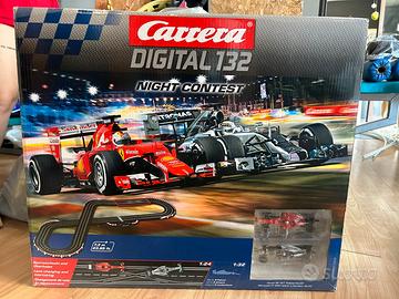 Carrera Digital 132 con accessori e veicoli extra