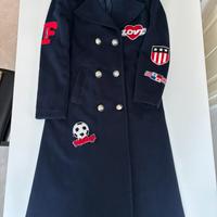 Splendido morbido caldo cappotto originale tg S