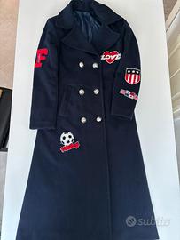 Splendido morbido caldo cappotto originale tg S