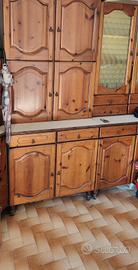 cucina anni 70 senza elettrodomestici 