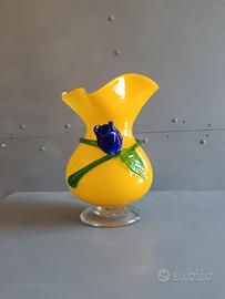 VASO MURANO VETRO SOFFIATO