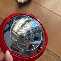 Lotto 4 coprimozzo coppette cerchi ruote Abarth