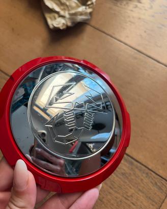 Lotto 4 coprimozzo coppette cerchi ruote Abarth