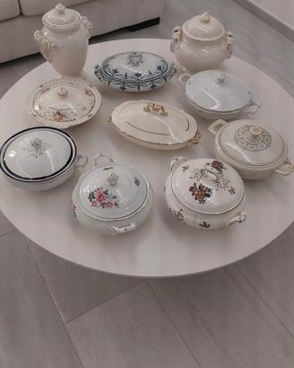 set di otto legumiere 