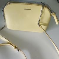 Borsetta tracolla gialla Bershka 