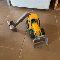 Gioco da spiaggia escavatore