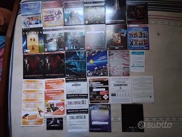 Codici da riscattare on line e  volantini Ps3