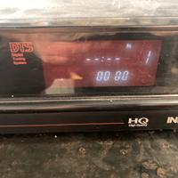 Lettore vhs e lettori dvd, ricevitore digitale ter