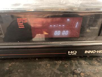 Lettore vhs e lettori dvd, ricevitore digitale ter