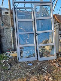 Porte finestre in alluminio