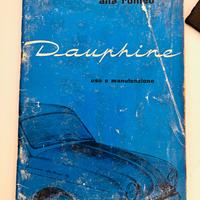 Uso e manutenzione dauphine alfa romeo