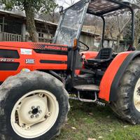 Trattore Same , rimorchio e pala