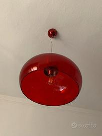 lampadario in vetro