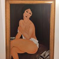 Copia d'autore, olio su tela 