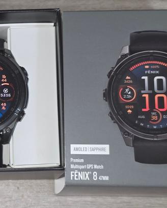 Garmin fēnix® 8 – 47 mm, display AMOLED