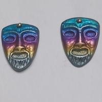 orecchini in titanio