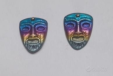 orecchini in titanio