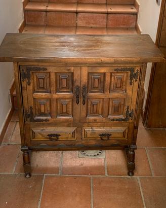 Mobile bar vintage anni 60 in legno