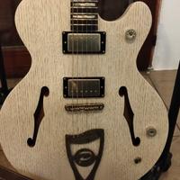 Paoletti Lounge 500 bianca semi hollow Humbucker 
