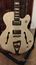 Paoletti Lounge 500 bianca semi hollow Humbucker 