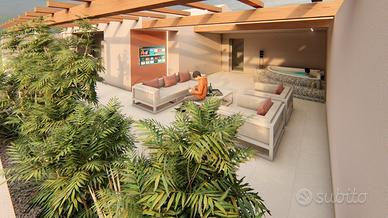 Attico con terrazza nuova costruzione a Quartu S.E