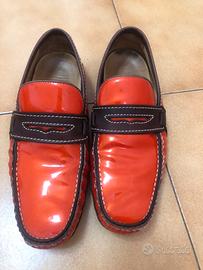 mocassini dolce e gabbana vernice