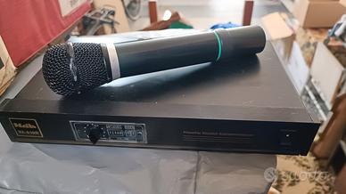 radio microfono vintage 