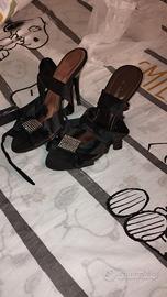 Lotto 15 paia Scarpe con Tacco Donna (37/38)