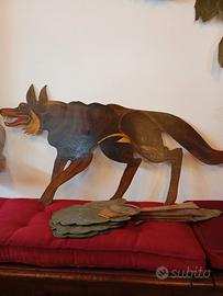 Scenografia cappuccetto rosso  vecchio asilo anni