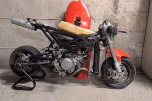 minimoto replica blata funzionante 