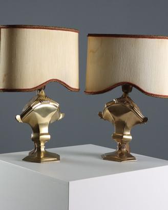 Coppia di Lampade da Tavolo - Fine XIX Secolo