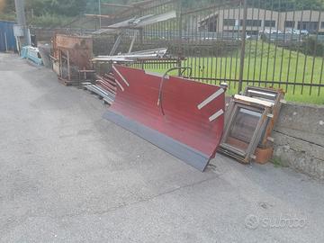 Lama sgombraneve artigianale per sollevatore