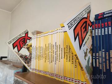  collezione Tex Willer dal n. 1 al n. 590 più albi
