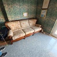 Divano e Poltrone anni '30 Art Decò