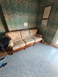 Divano e Poltrone anni '30 Art Decò