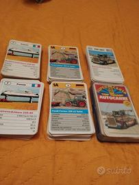 Carte top trump quartetto camion treni trattori