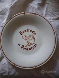 Piatto Richard Ginori Trattoria Ai Pescatori