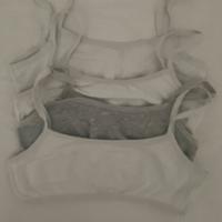 4 bralette in cotone per ragazza 12-13 anni