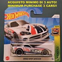 🔥🔥 Hot Wheels Dodge Viper SRT10 ACR (metal)