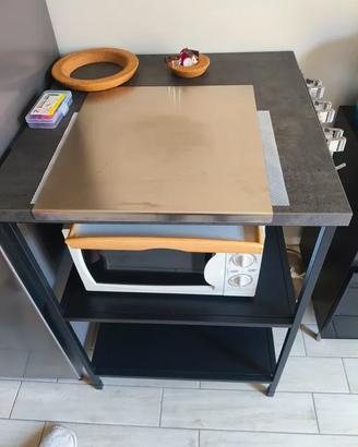 Mobile cucina nero personalizzato