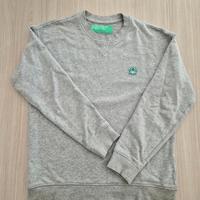 Felpa Benetton Uomo Grigia